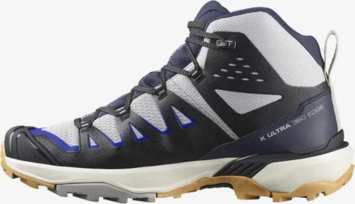 Salomon X Ultra 360 Edge Mid GTX gray violet/black/surf the web (Herren)