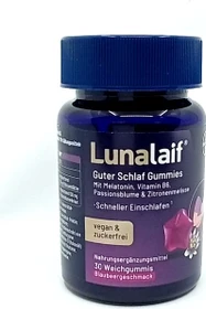 Lunalaif Guter Schlaf Gummies, 30 Stück