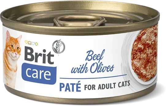 Brit Care, Rindfleisch Pate mit Oliven, 70g