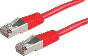 Value Patchkabel, Cat6, S/FTP, RJ-45/RJ-45, 7m, rot
