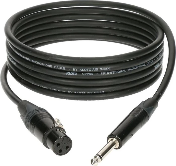 Klotz M1 Neutrik XLRf/TS 1.0m