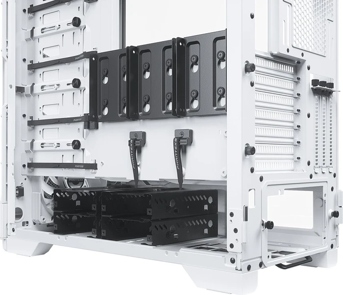 Phanteks Eclipse P600S Matte White, weiß, Glasfenster, schallgedämmt