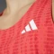 adidas Adizero Singlet Laufshirt ärmellos semi lucid red/pure ruby (Herren) Vorschaubild