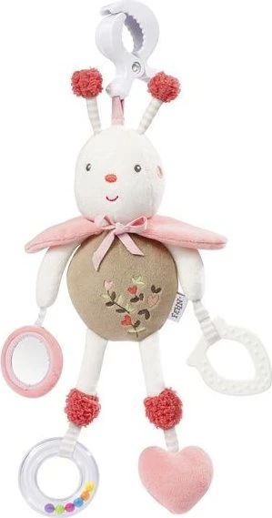 Fehn Activity Biene mit Klemme Kinderwagenkette
