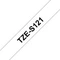 Brother TZe-S121 Beschriftungsband, 9mm, schwarz/transparent Vorschaubild