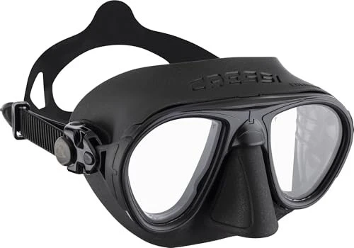 Cressi Calibro Tauchermaske schwarz