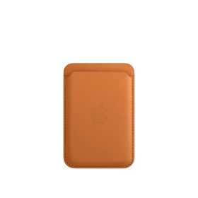 Apple iPhone Leder Wallet mit MagSafe goldbraun