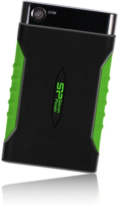 Silicon Power Armor A15, schwarz/grün, 1TB, USB 3.0 Micro-B