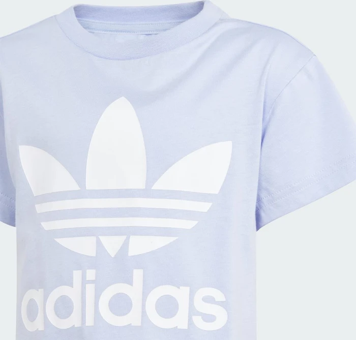 adidas Adicolor Trefoil T-Shirt kurzarm violet tone (Junior)