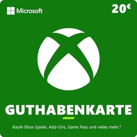Microsoft Xbox Live Prepaid Card - 20 Euro (Download) (Xbox SX/Xbox One/Xbox 360)