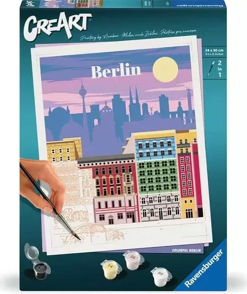 Ravensburger Malen nach Zahlen Farbenfrohes Berlin
