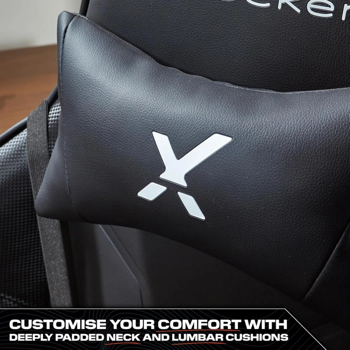 X Rocker Agility Esports Gamingstuhl, Carbon schwarz