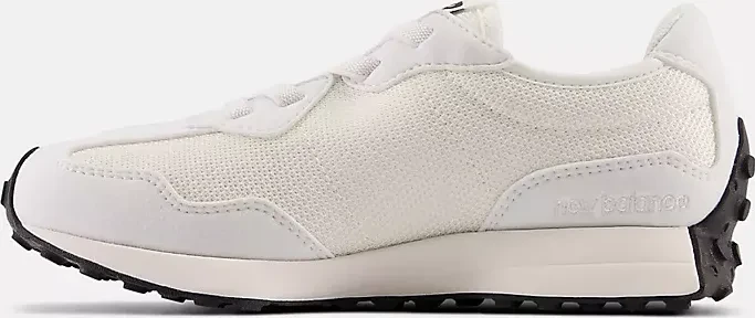 New Balance 327 Bungee Lace weiß/schwarz (Junior)
