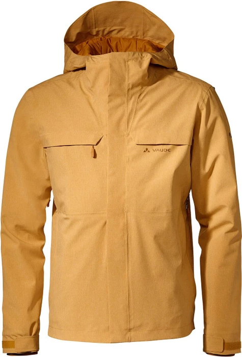 Vaude Yaras Warm Rain Fahrradjacke burnt yellow (Herren)