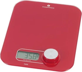 Zassenhaus Eco Energy digitale Küchenwaage rot