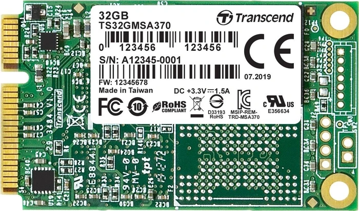 Transcend MSA370, mSATA