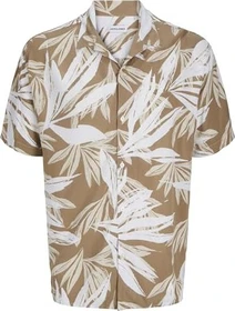 Jack & Jones Relaxed Fit Hemd kurzarm coriander (Herren)