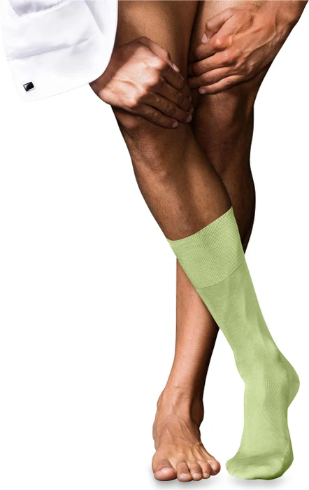 Falke No. 9 Pure Fil d'Écosse Socken lemon (Herren)