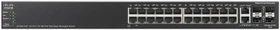 Cisco SG500X Rackmount Gigabit Managed Stacking Switch, 24x RJ-45, 2x SFP+ (SG500X-24-K9-G5)