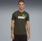 Puma Essentials 2 Colour No. 1 Logo T-Shirt kurzarm dark olive (Herren) Vorschaubild