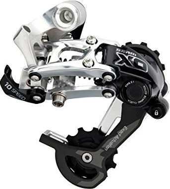 SRAM X0 Type 2.1 10s 10-36t Schaltwerk mittel silber