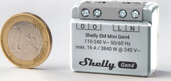 Shelly EM Mini Gen4, Strom-/Energiemesser