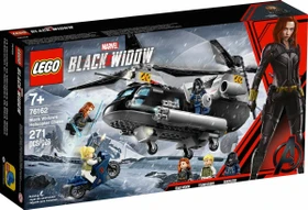 LEGO Marvel Super Heroes Spielset - Black Widows Hubschrauber-Verfolgungsjagd