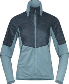 Bergans Senja Midlayer Funktionsjacke smoke blue/orion blue (Damen)