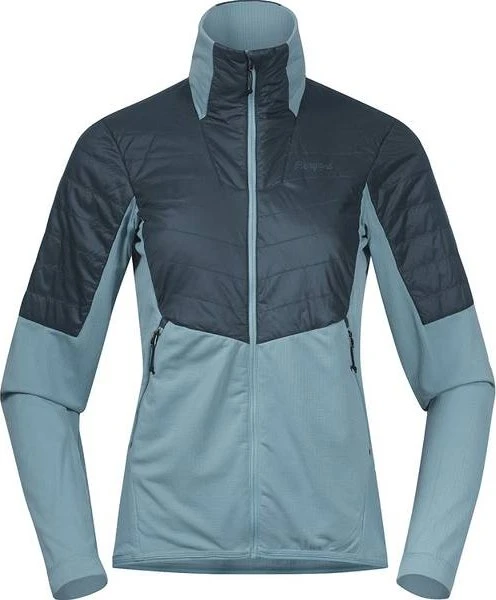 Bergans Senja Midlayer Funktionsjacke smoke blue/orion blue (Damen)