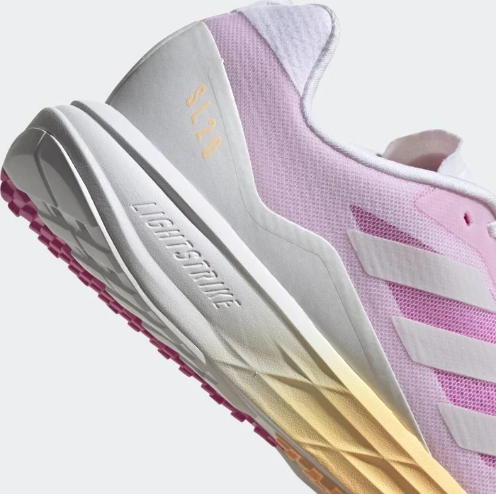 adidas SL20 cloud white/dash grey/screaming pink (Damen)