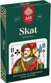 Skat - französisches Bild in Faltschachtel