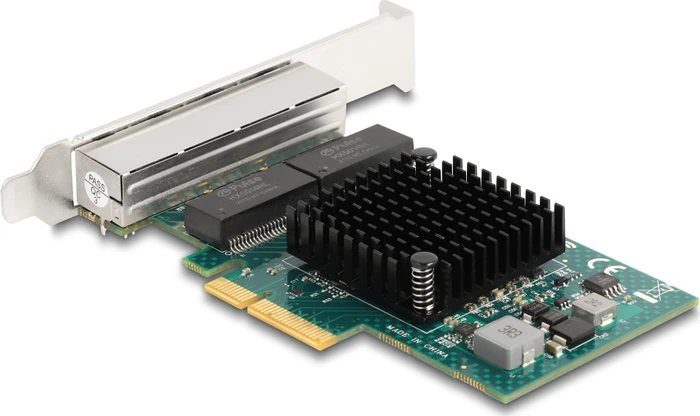 DeLOCK Gigabit LAN-Adapter, 4x RJ-45, PCIe 2.0 x4