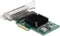 DeLOCK Gigabit LAN-Adapter, 4x RJ-45, PCIe 2.0 x4 Vorschaubild
