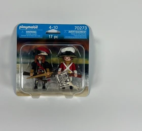 playmobil Pirates Piratenkapitän und Rotrock
