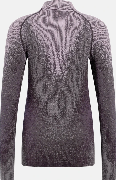 Odlo Blackcomb Baselayer Half Zip Funktionsshirt langarm gray ridge (Damen)