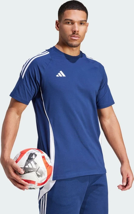 adidas Tiro 24 Sweat T-Shirt kurzarm team navy blue 2/white (Herren)