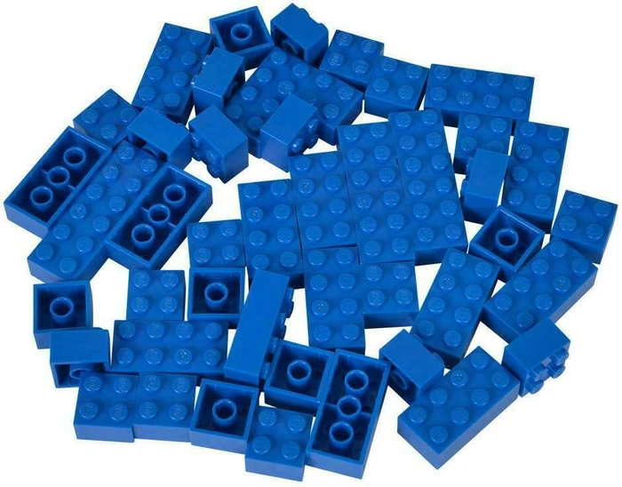 Simba Toys Blox 50 Steine blau