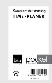 bsb-obpacher Kalender Pocket Ersatzeinlage Komplett-Ausstattung 2022, A7