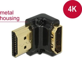 DeLOCK 4K HDMI Typ A Stecker/Buchse Adapter gewinkelt 90° (65662)