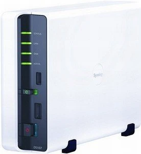 Synology DiskStation DS107, 64MB RAM, 1x RJ-45 1000Base-T, 3x USB-A 2.0