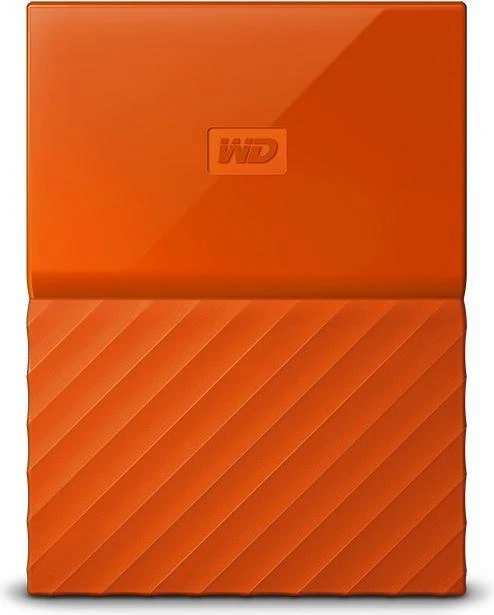 Western Digital WD My Passport Portable Storage orange 2TB, USB 3.0 Micro-B