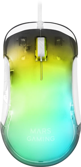 Mars Gaming MMGLOW weiß, USB