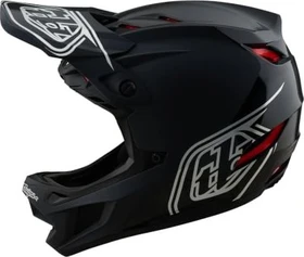 Troy Lee Designs D4 Polyacrylite MIPS Fullface-Helm shadow black