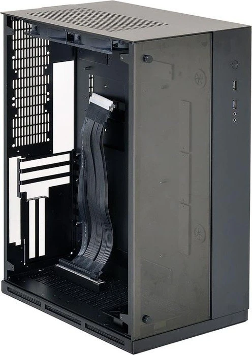Lian Li PC-O10, schwarz, Glasfenster