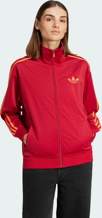 adidas Adicolor Classics Loose Firebird Originals Trainingsjacke team victory red/semi coral (Damen)