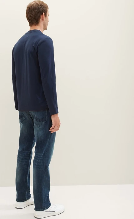 Tom Tailor Marvin Straight Jeans Jeans dark stone wash denim (Herren)