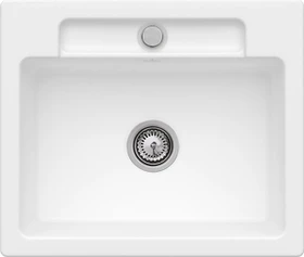 Villeroy & Boch Siluet 60 S Einbau Becken mittig stone white
