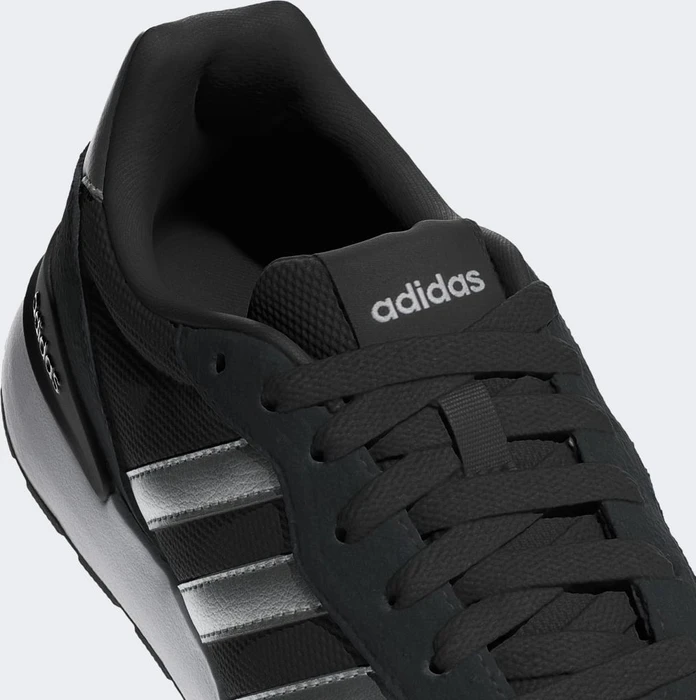 adidas Run 60s 4.0 core black/silver metallic/cloud white (Damen)