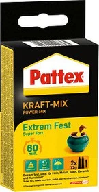 Pattex PK6FT Kraft-Mix Extrem Fest 2-Komponenten Epoxidharzkleber, 24g