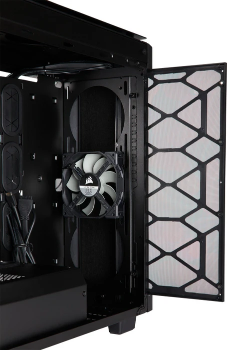Corsair Obsidian 500D, Glasfenster